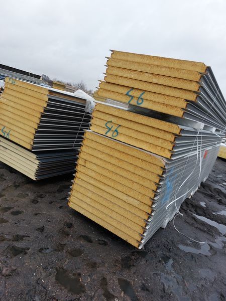 Płyta warstwowa 80 mm , RAL 9002, TRANSPORT,