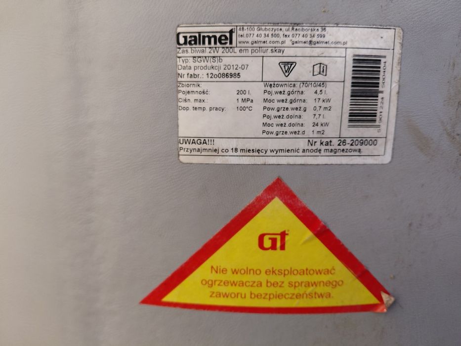 Zbiornik wody użytkowej