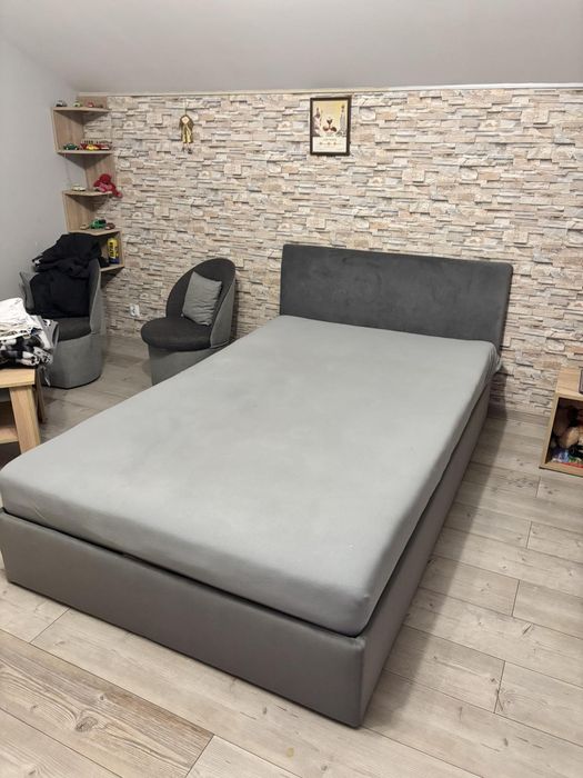 Łóżko 120×200 z materacem