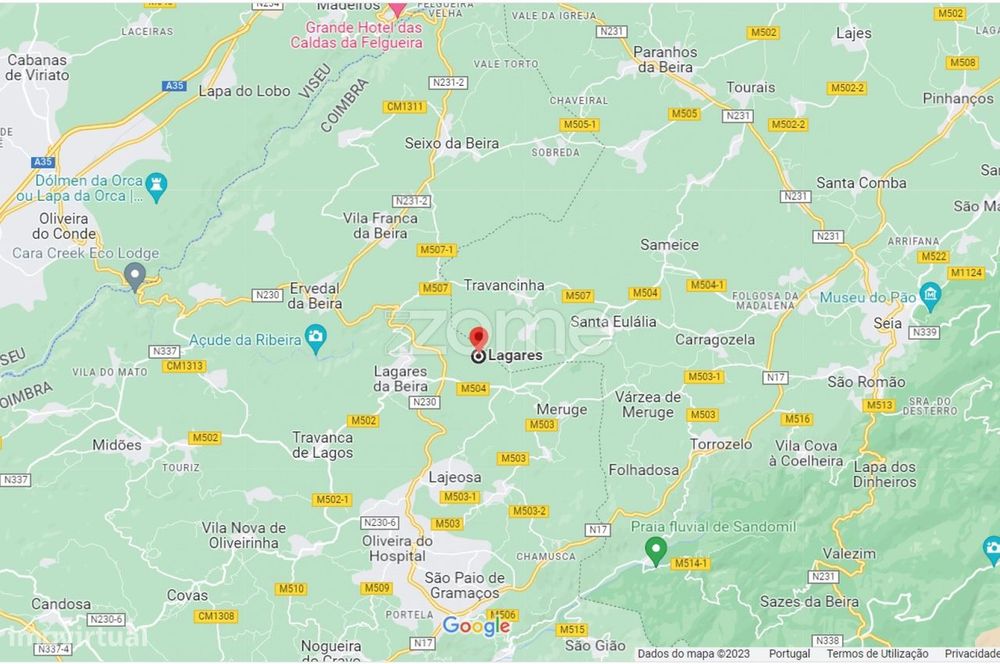 Terreno 1490m2 em Lagares - Coimbra