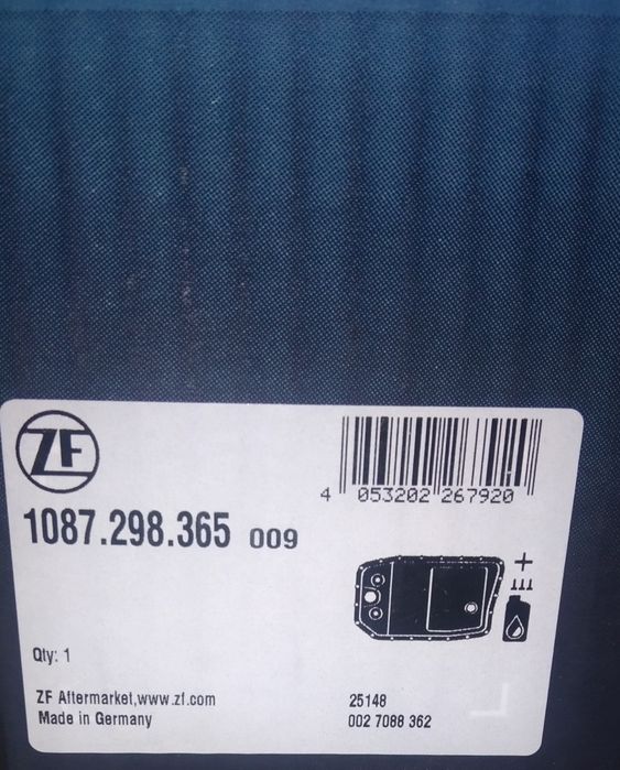 Продам "Сервісний комплект для заміни масла АКПП"
Магазин