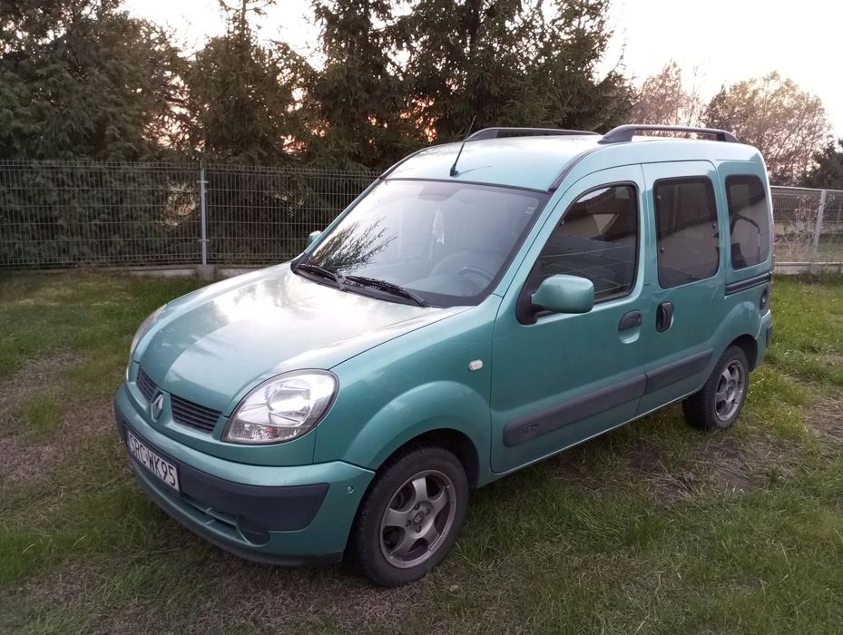 Renault Kangoo Doinwestowany, bardzo dobry stan blacharsko-lakierniczy i zawieszenia
