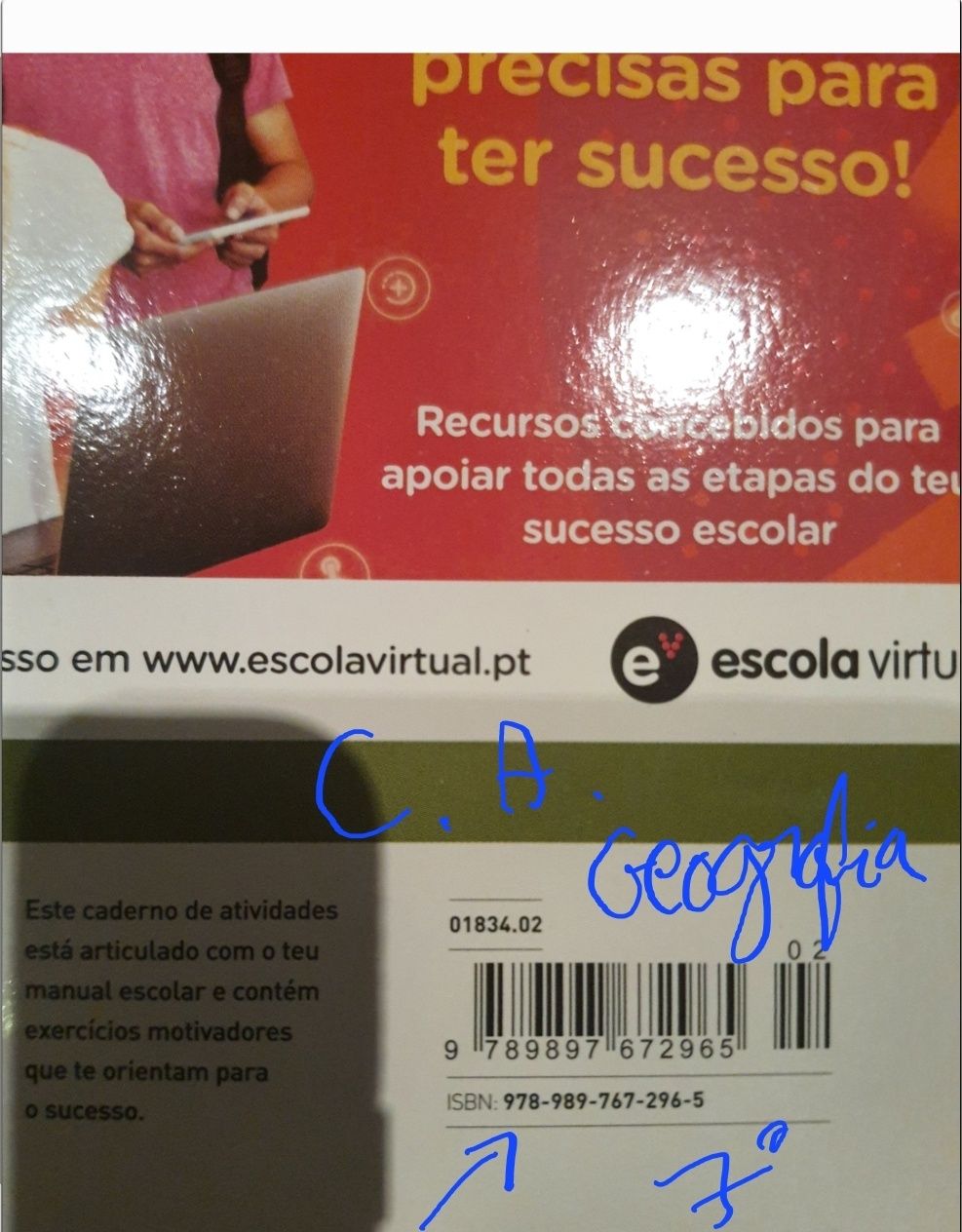 Manuais escolares 7°