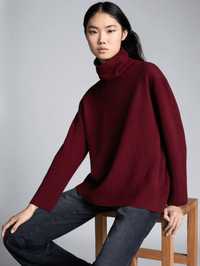 Massimo Dutti p.S/M оригінальний светр із суміши вовни