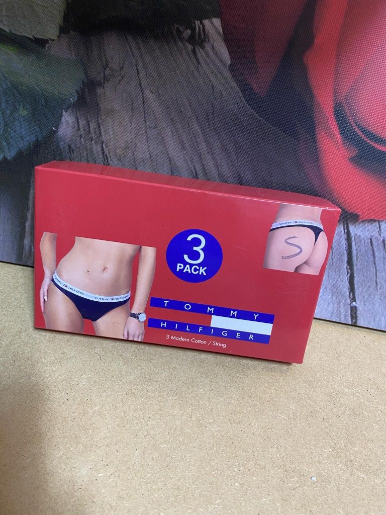 Stringi damskie 3 pack s