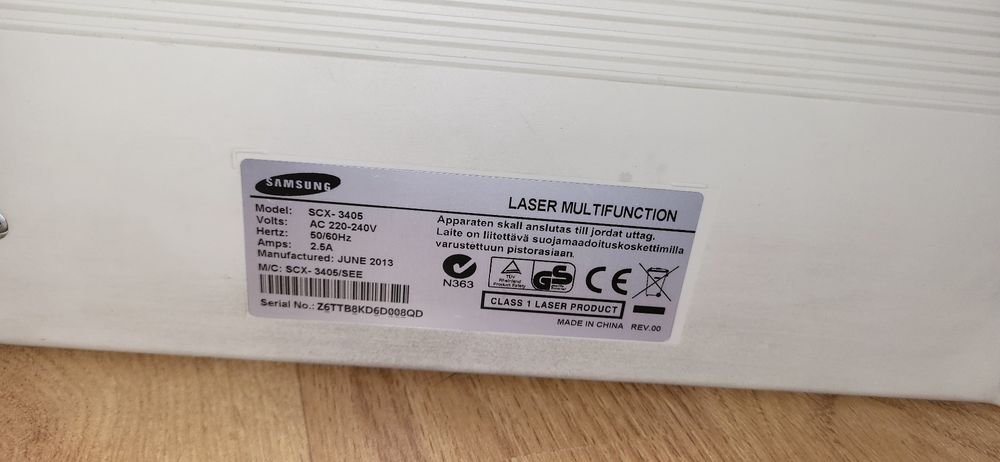 Принтер лазерний Samsung SCX-3405