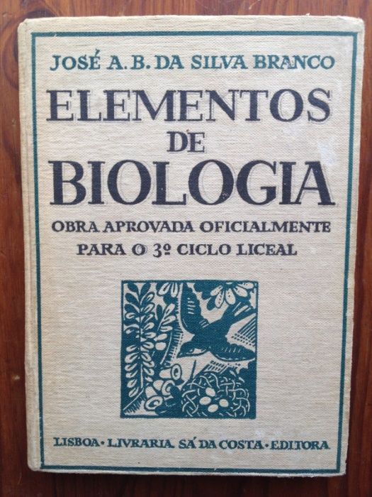 José A. B. da Silva Branco - Elementos de Biologia