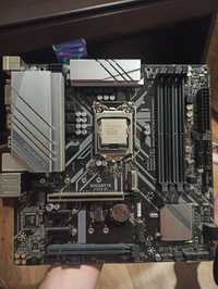 Материнка gigabyte z390m(s1151 v2) + i5 9600kf