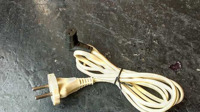 Сетевой кабель-шнур подсветки для швейных машинок СССР