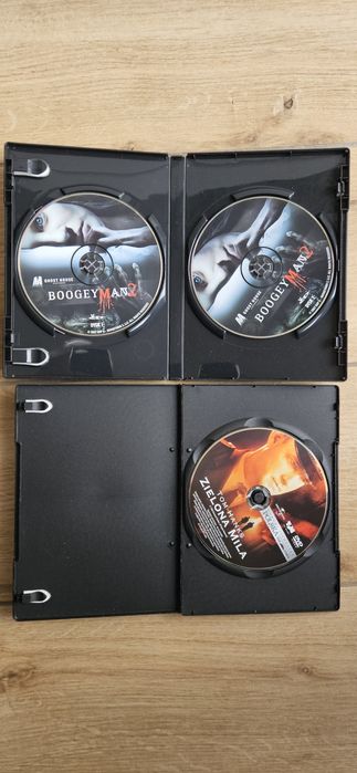 Płyty DVD VCD Zielona Mila i Boogeyman2