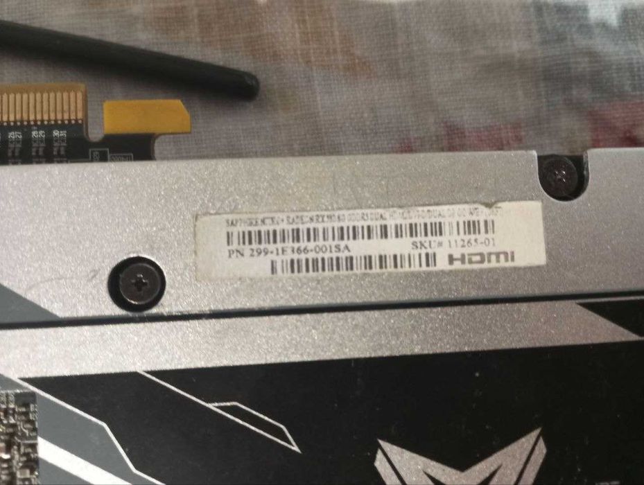 RX 580 8GB sapphire + Продам