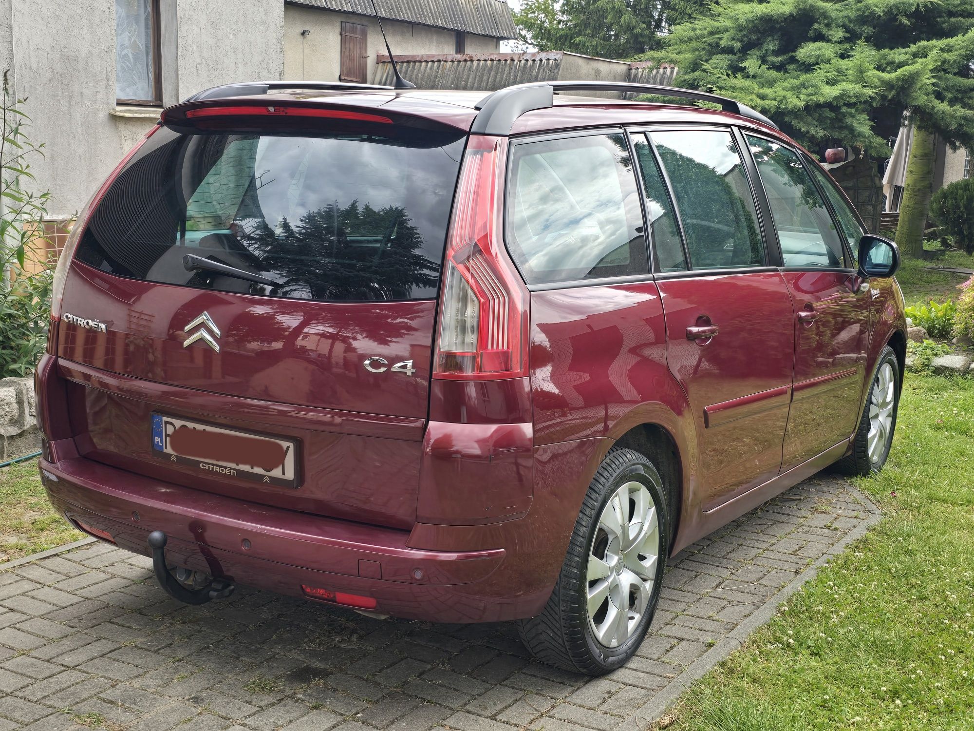 Citroen C4 Grand Picasso 2.0D 136km/Automat/Lodówka/Hak/Nowe Opony/7os
