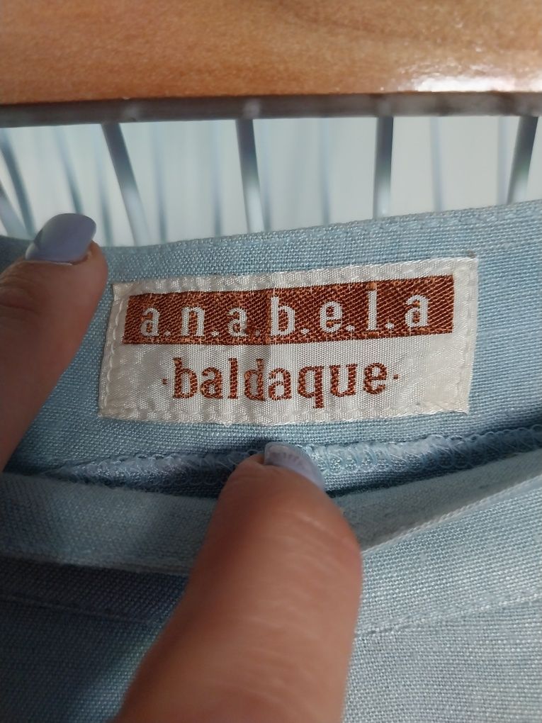 Calças azul claro | da estilista Anabela Baldaque | Vintage | T 38