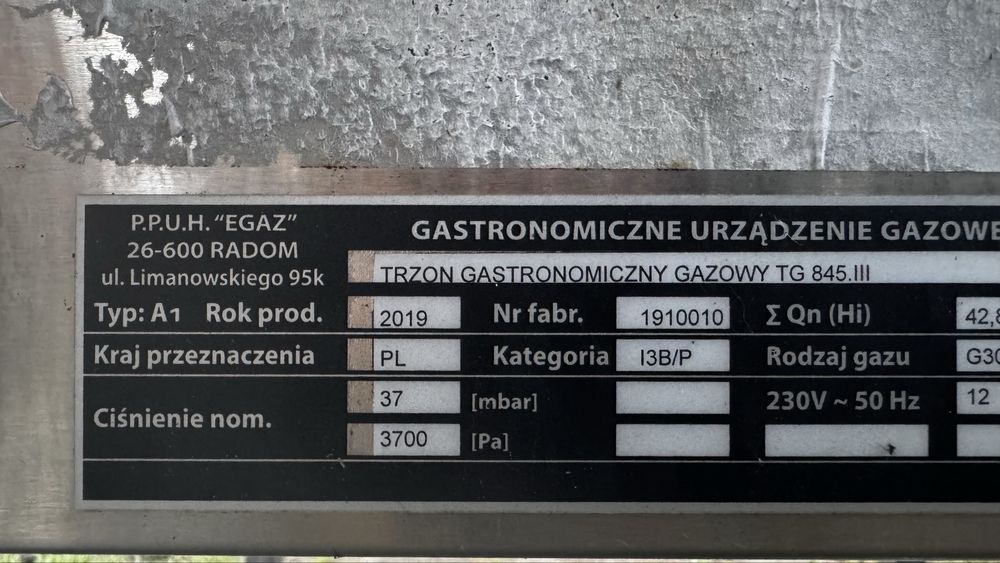 Kuchnia 8 palników