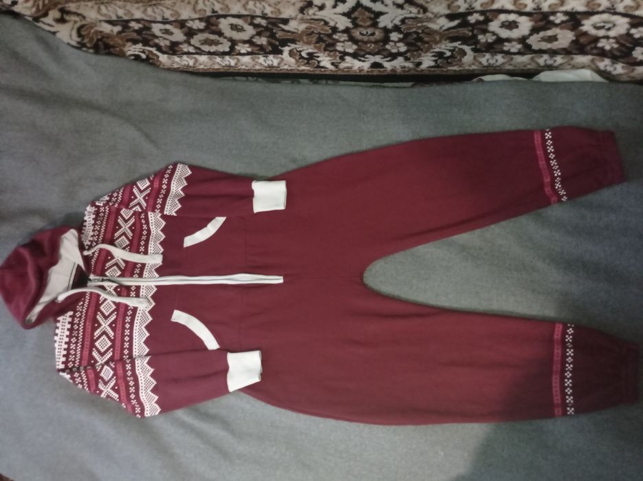 Теплая пижама кигуруми слип 158/164