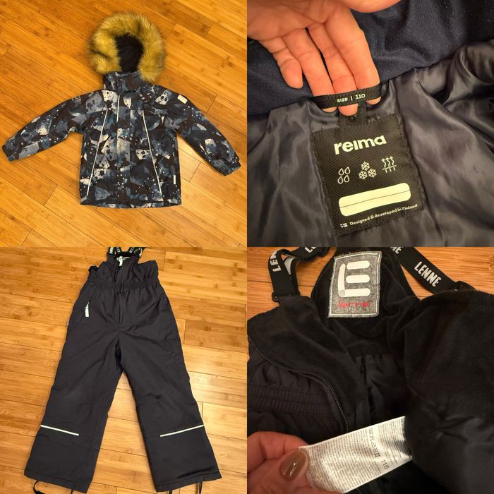 Зимовий костюм: куртка Reima 110р. + штани Lenne 116р.