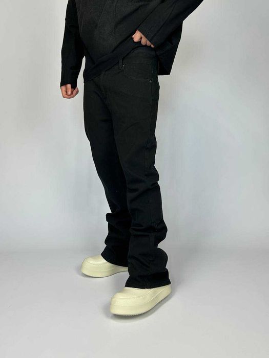 BALENCIAGA flared faded washed jeans клеш кльош джинси джинсы