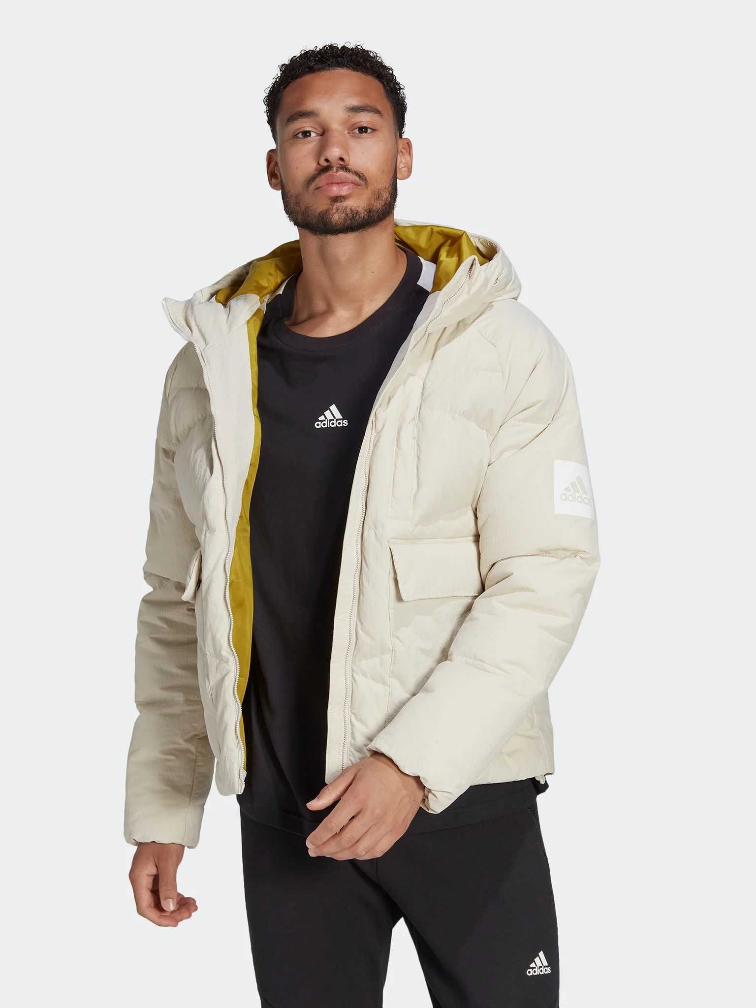 Пуховик Adidas Big Baffle Down Freak 1 Adipure (XS по 4XL) (HN9929)