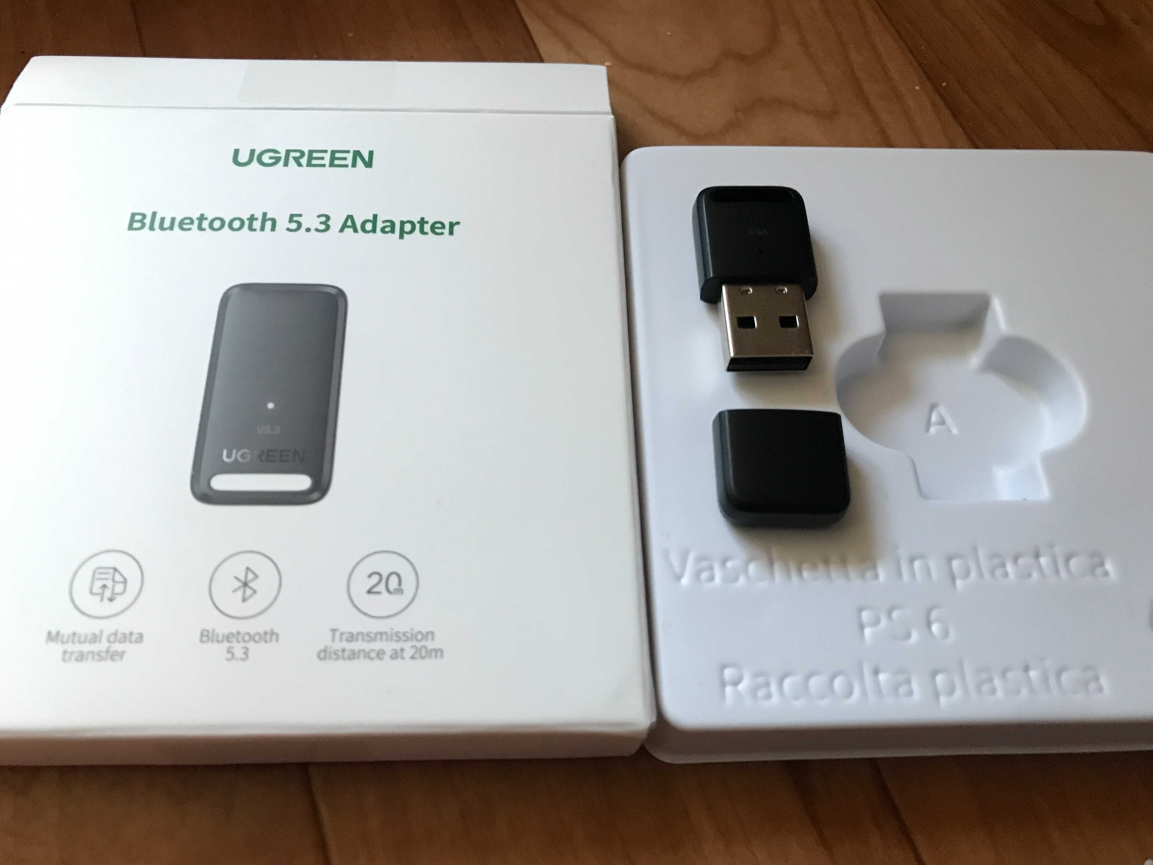 Bluetooth-адаптер Ugreen USB Bluetooth 5.3  CM591