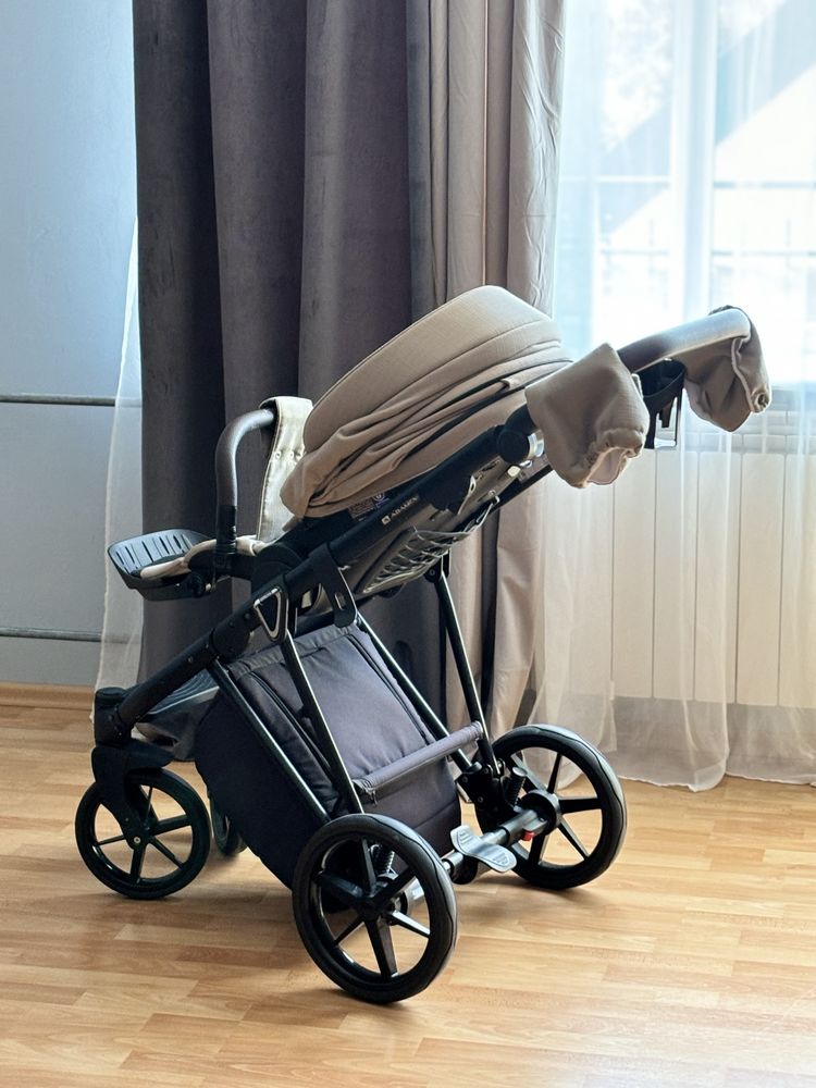Wozek gleboko spacerowy 2w1 plus adaptery do fotelika