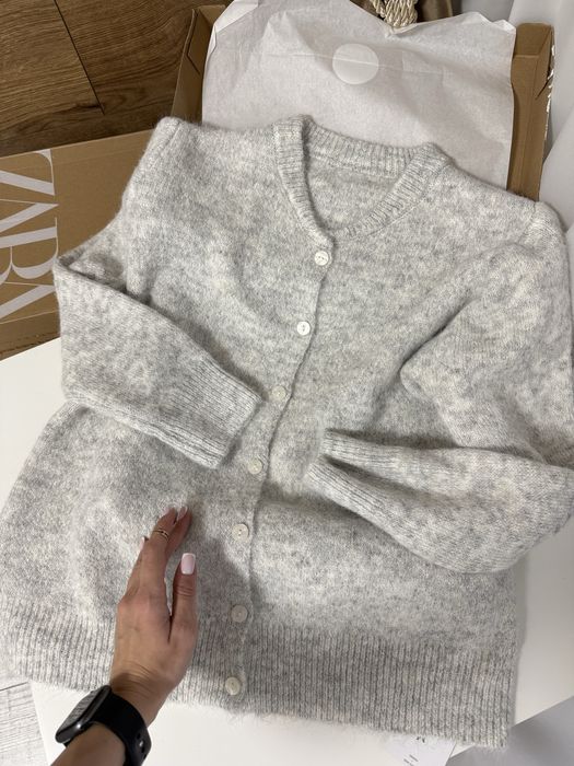 М'який кашеміровий кардиган светр с м