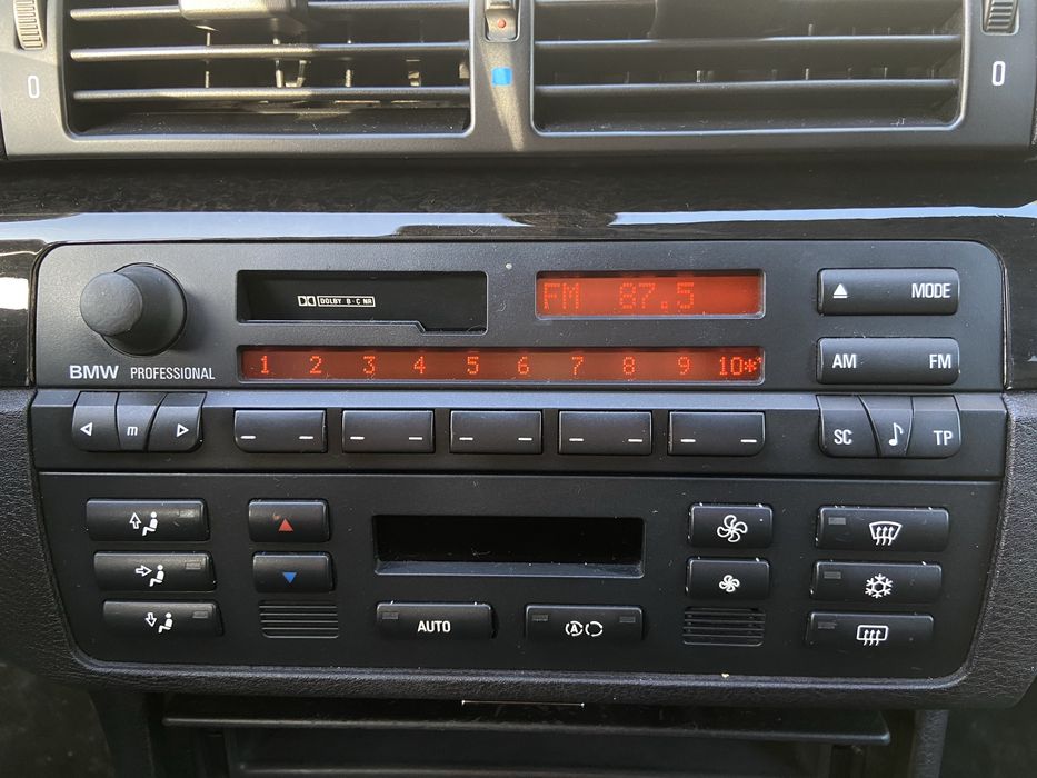 bmw e46  radio becker professional tape