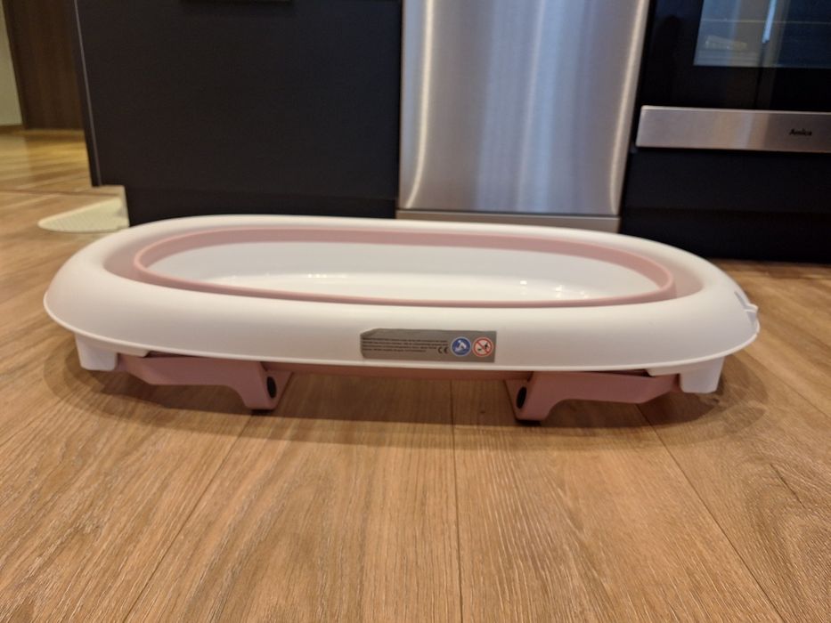 Wanienka składana iKido różowa