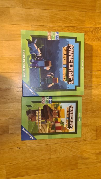 Minecraft Builders and Biomes + dodatek gra planszowa