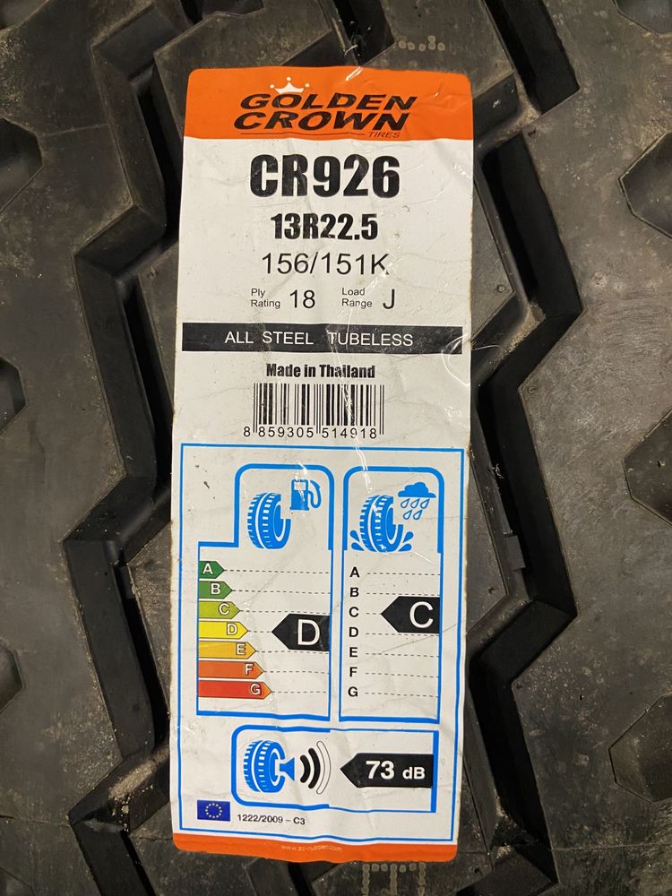 Nowe opony 13/R22.5 Golden Crown Bison CR926
