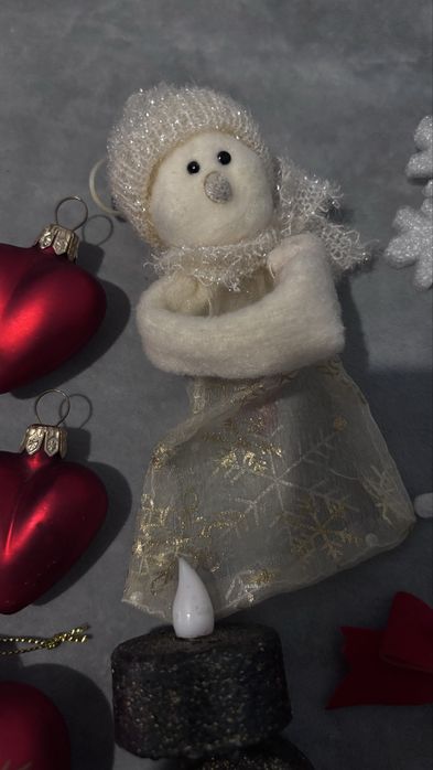 Набір новорічний різдвяний декор