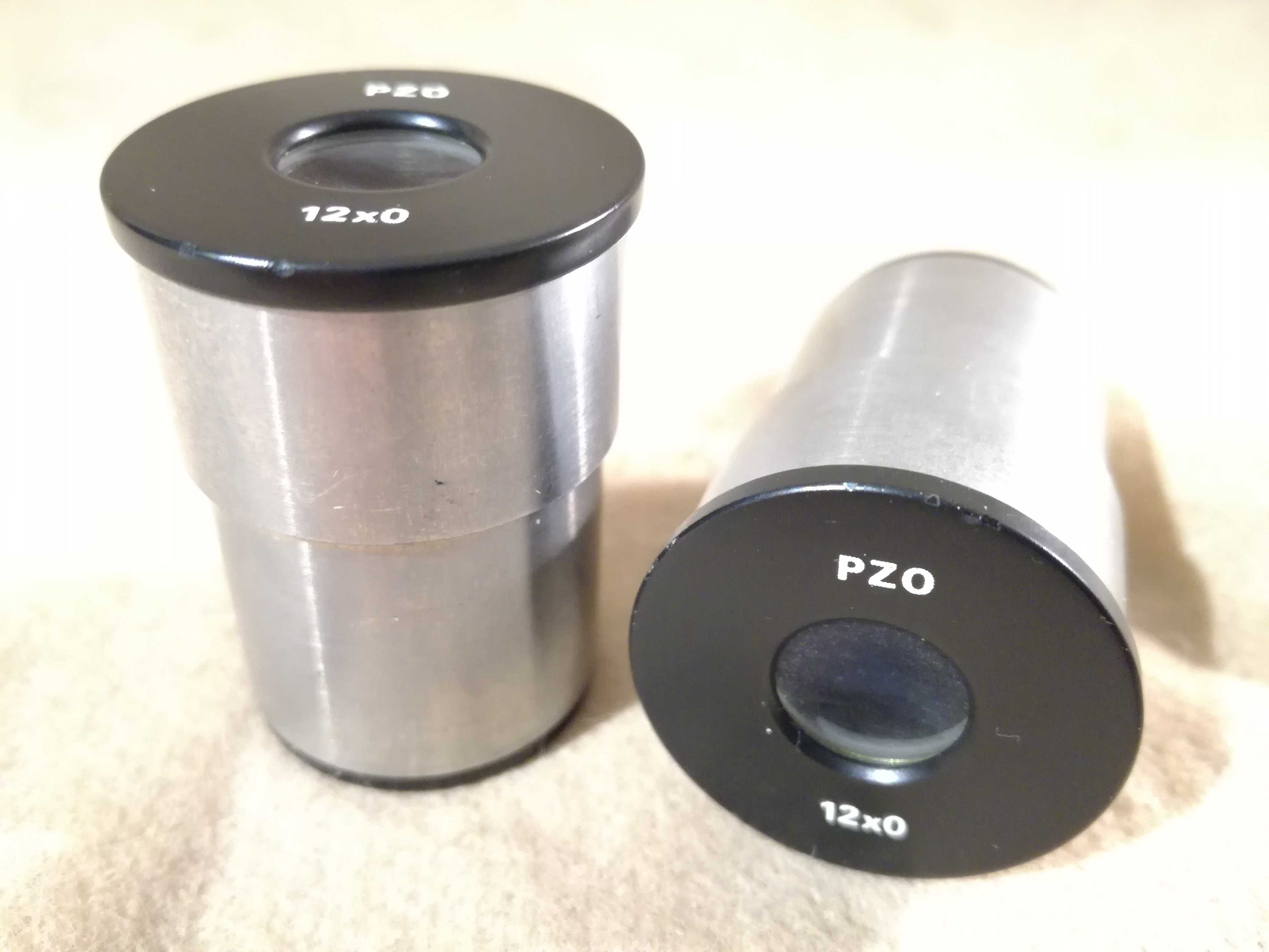 Okulary PZO 12x mikroskop 12x0 - 23,2 mm para Biolar Studar MB10 MB30