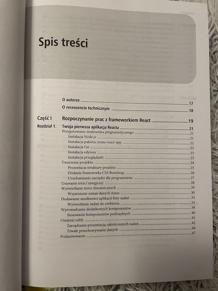 React 16 Framework dla profesjonalistów Adam Freeman