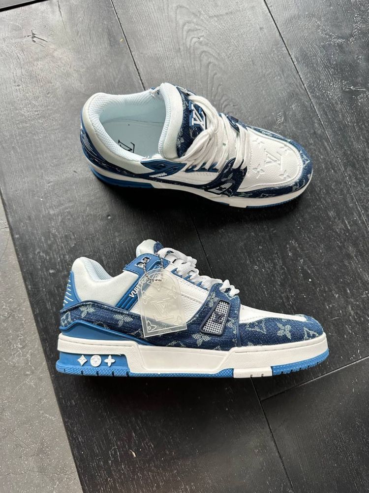 Sneakersy Louis Vuitton trainers blue