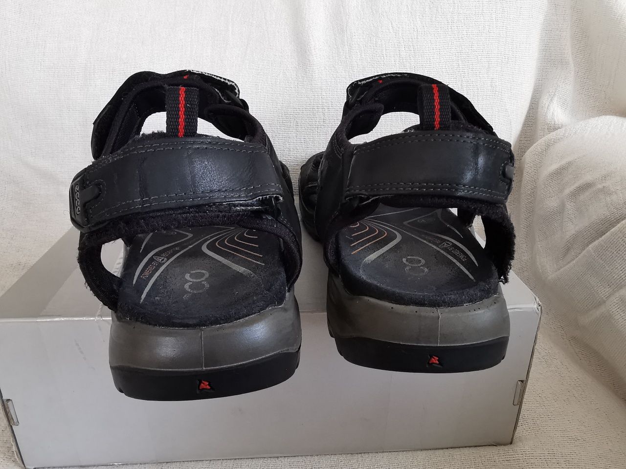 Ecco Receptor Offroad sandały skórzane 43