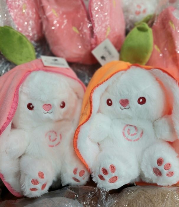 Кролик/Зайчик іграшка колискова, дихає, світиться