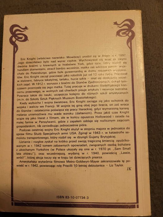 Lassie, wróć - Eric Knight