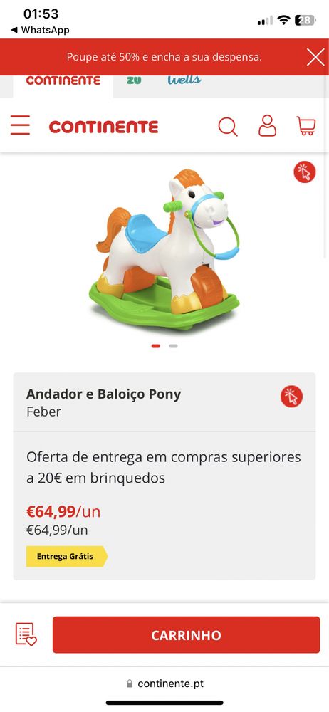 Cavalinho Andador chicco