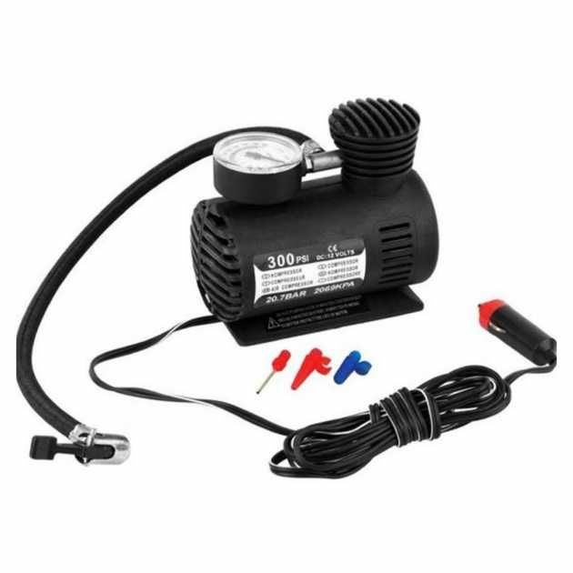 Air Compressor DC-12V Автокомпресор 300pi насос для коліс