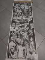 Plakat hip hop  Bogowie Rapu