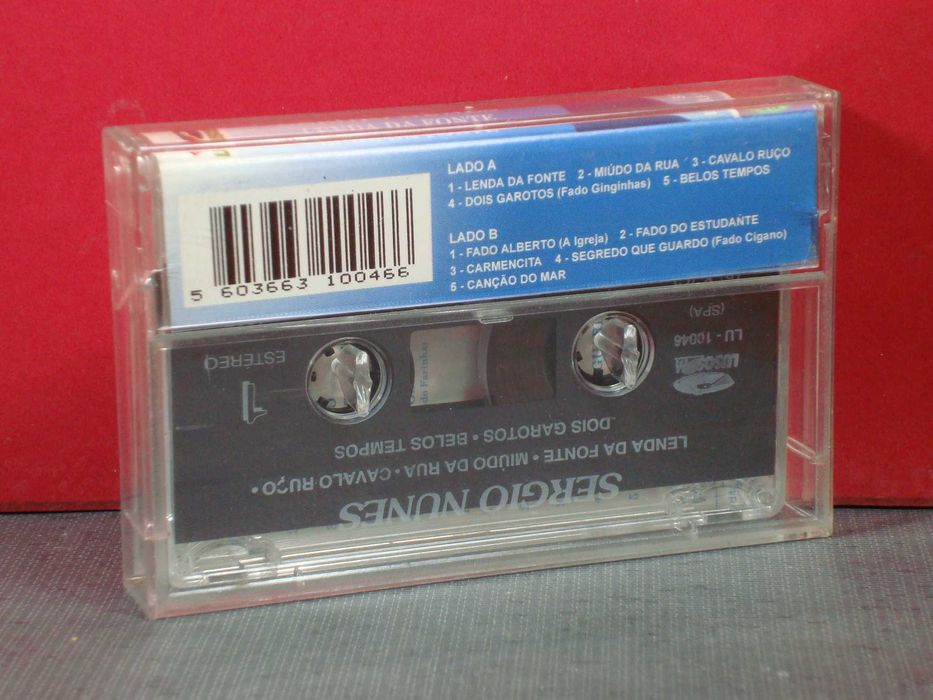 Sérgio Nunes - Lenda Da Fonte / Cassete / Near Mint