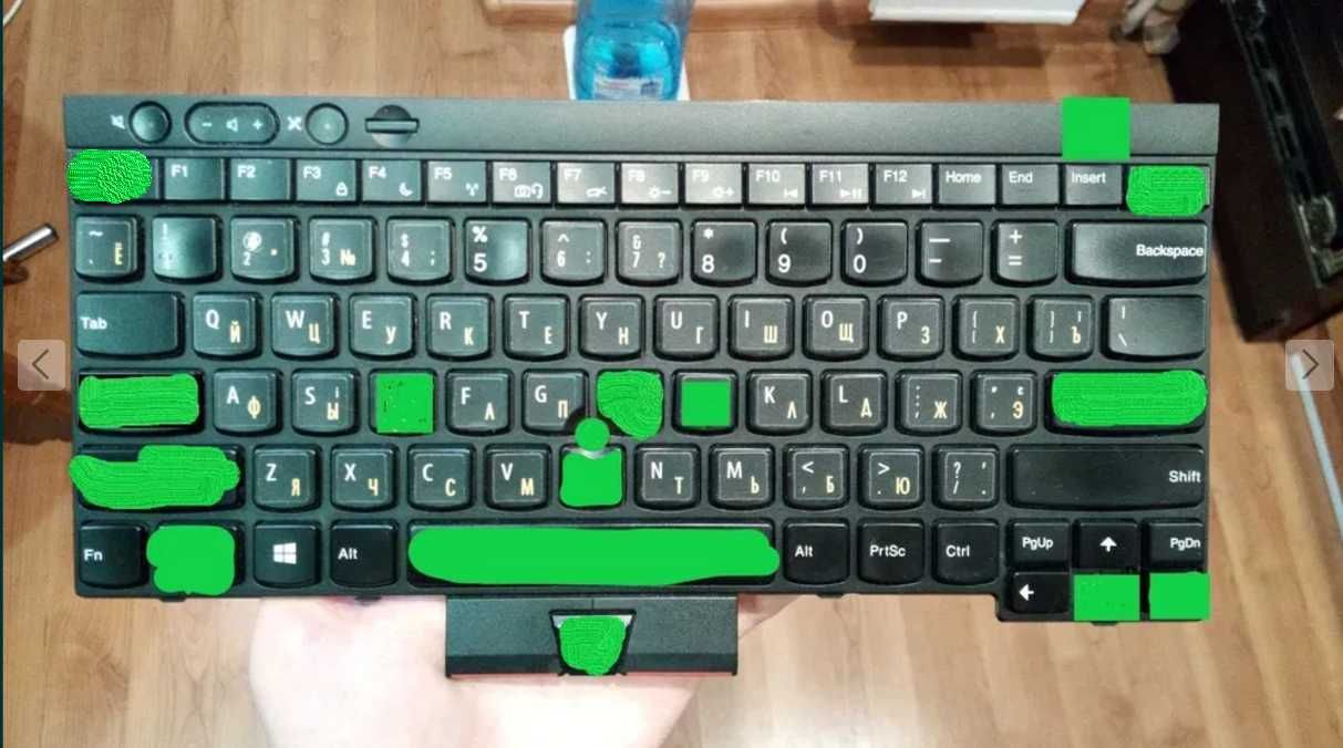 Клавиатура Lenovo Thinkpad Кнопки