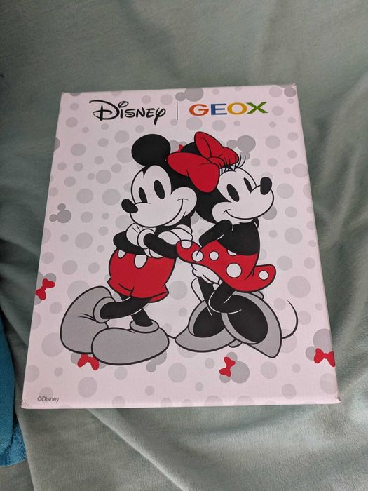 Tênis Geox Disney Ariel Novos na Caixa