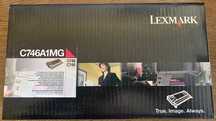 Oryginalne tonery Lexmark C748H1MG C746A1MG margenta