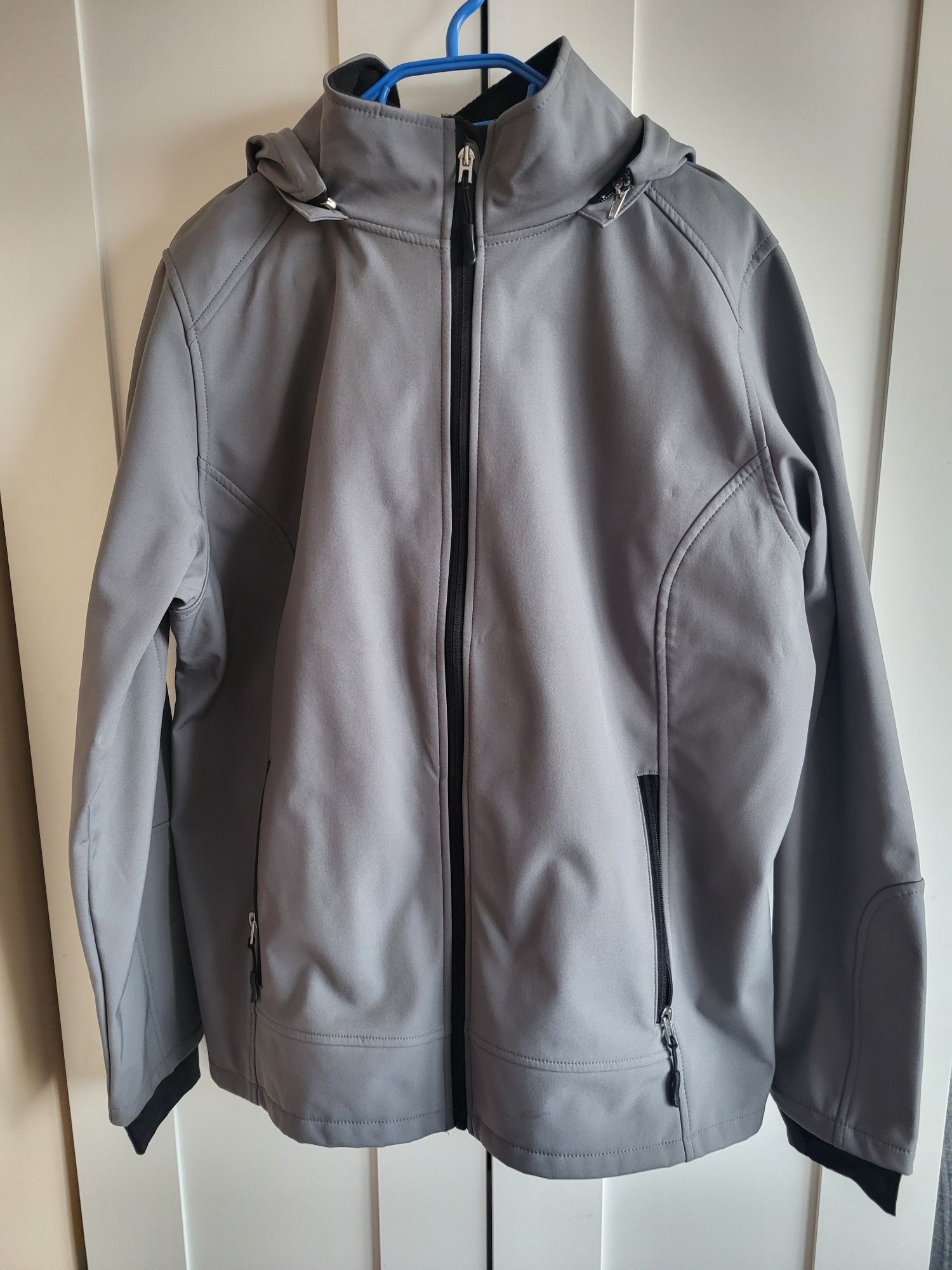 Damski softshell szary rozmiar 46