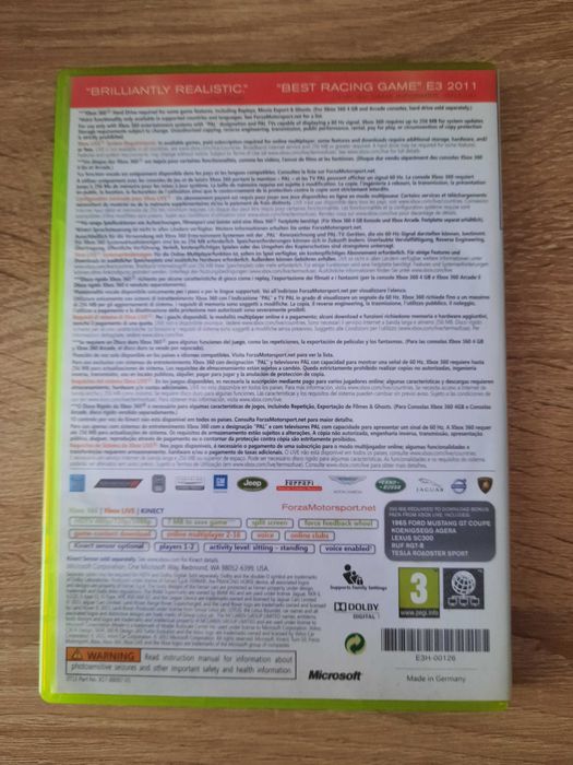 Forza MotorSport 4 Xbox 360