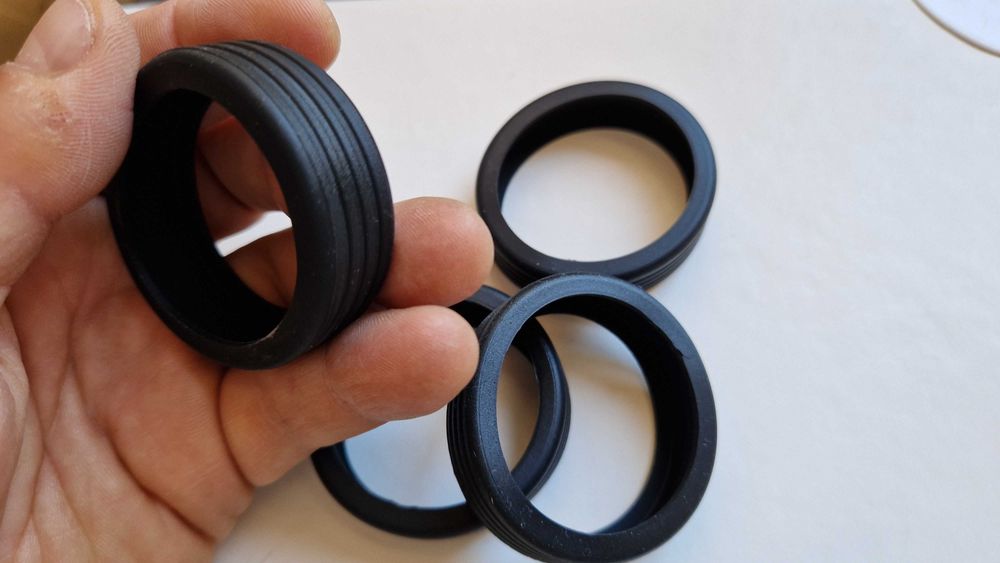 NOVO Borrachas capas para rodas malas de viagem ou cadeira escritório