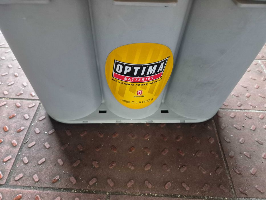 Akumulator AGM Optima Yellow 55 Ah, używany