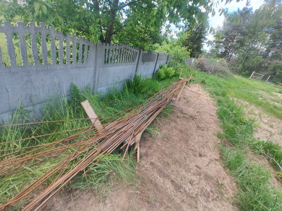 Stal budowlana zbrojeniowa fi 12 fi 6  pozostałości