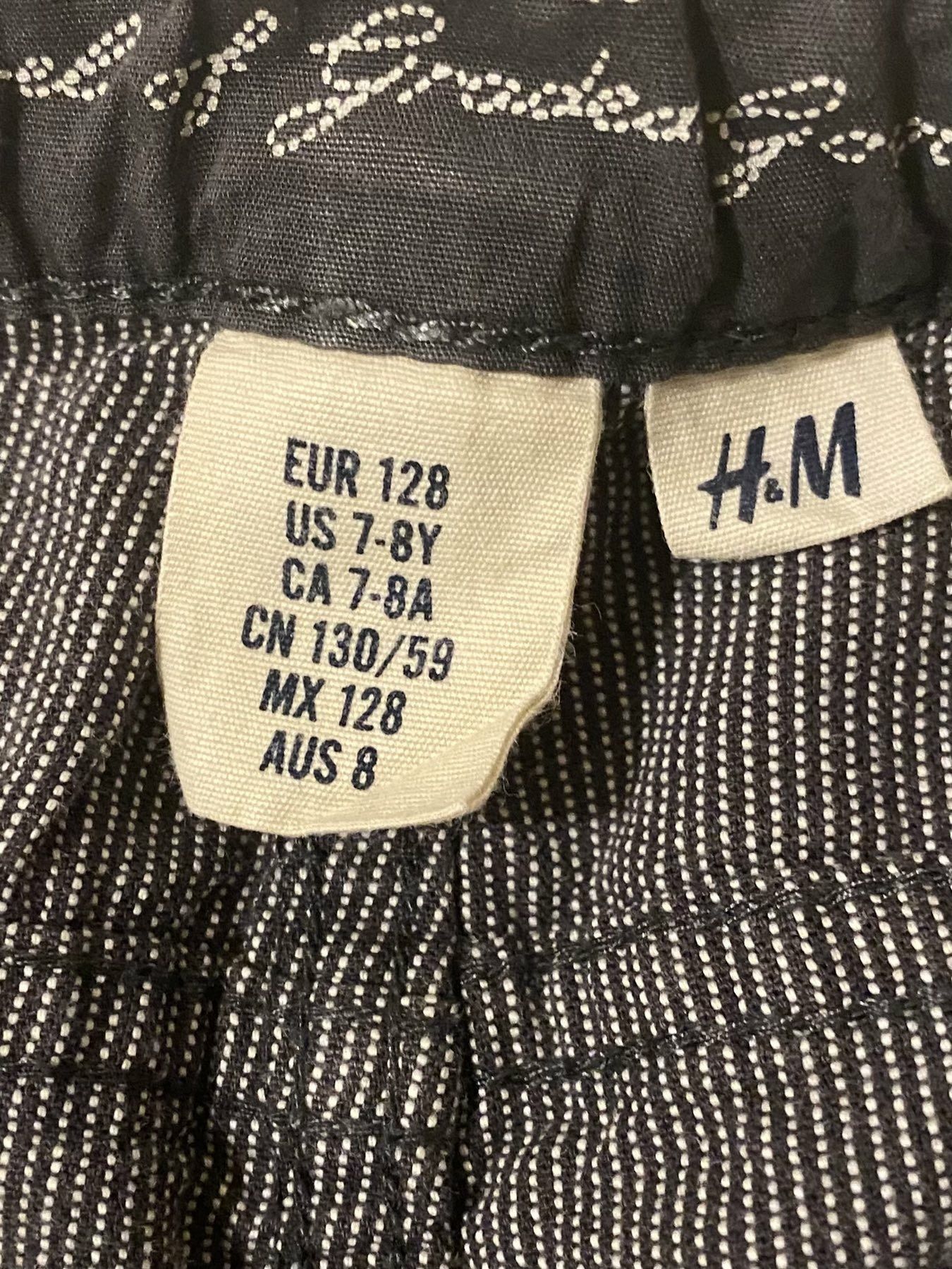 Натуральні дитячі штани/джинси/брюки на хлопчика бренд H&M