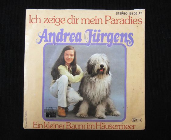 Andrea Jurgens - Ich Zeige Dir Mein Paradies - Single (Ref. 142)